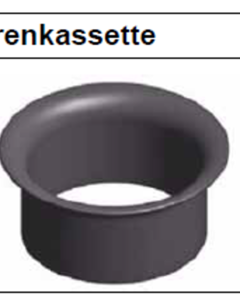 Ventilation cartridge D920mm w/AD spring incl fastening mat